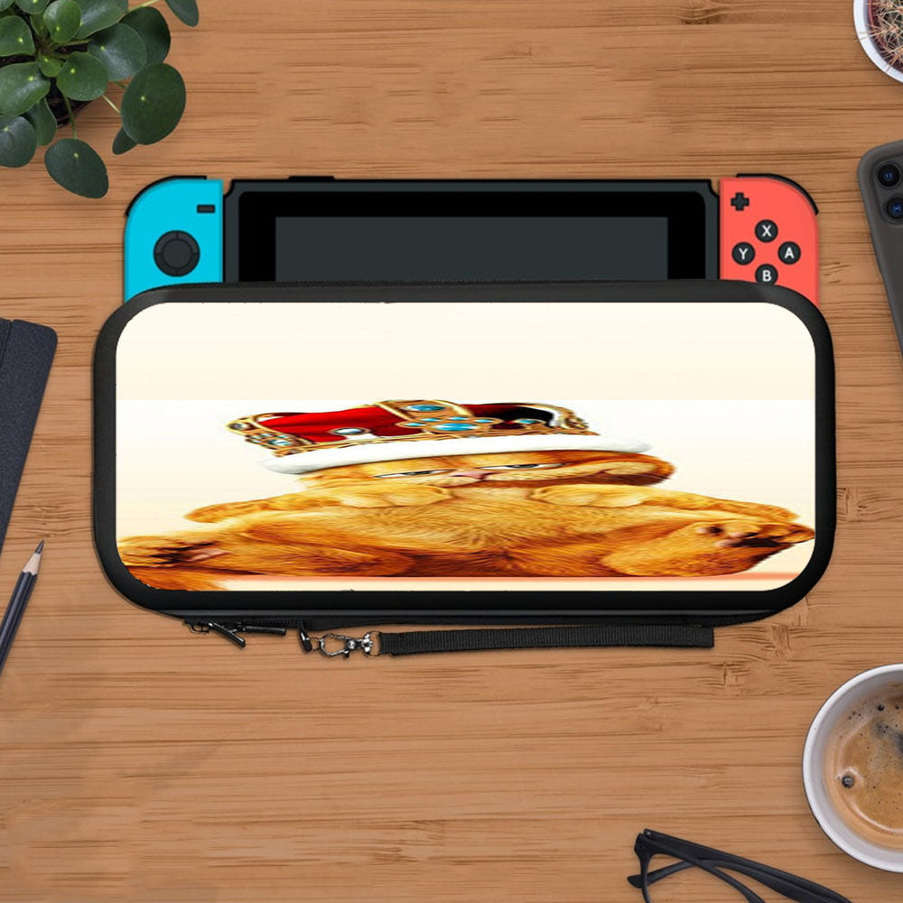 Garfield Garfield King Of Lazy Cat Protective Carry Switch Nintendo Switch 2 Case