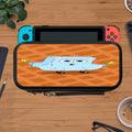 Ghost Spongebob Waffle Pattern Protective Carry Switch Nintendo Switch 2 Case