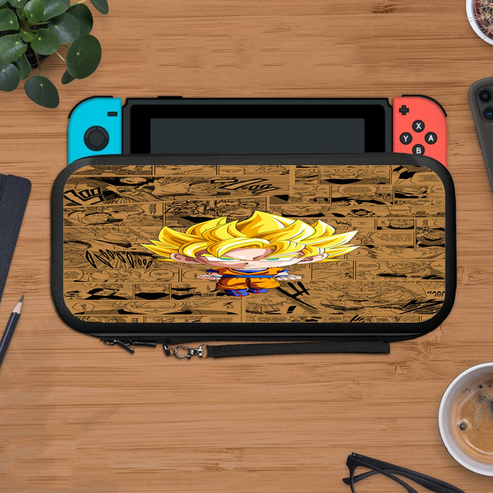 Goku Super Sayan Comic Protective Carry Switch Nintendo Switch 2 Case