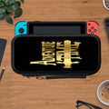 Gold And Black Adventure Time Logo Protective Carry Switch Nintendo Switch 2 Case