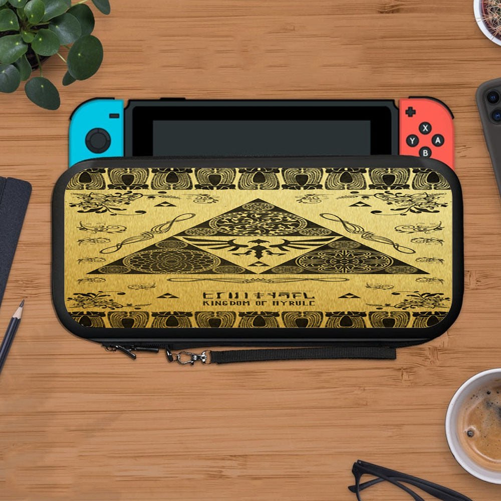 Gold The Legend Of Zelda Protective Carry Switch Nintendo Switch 2 Case