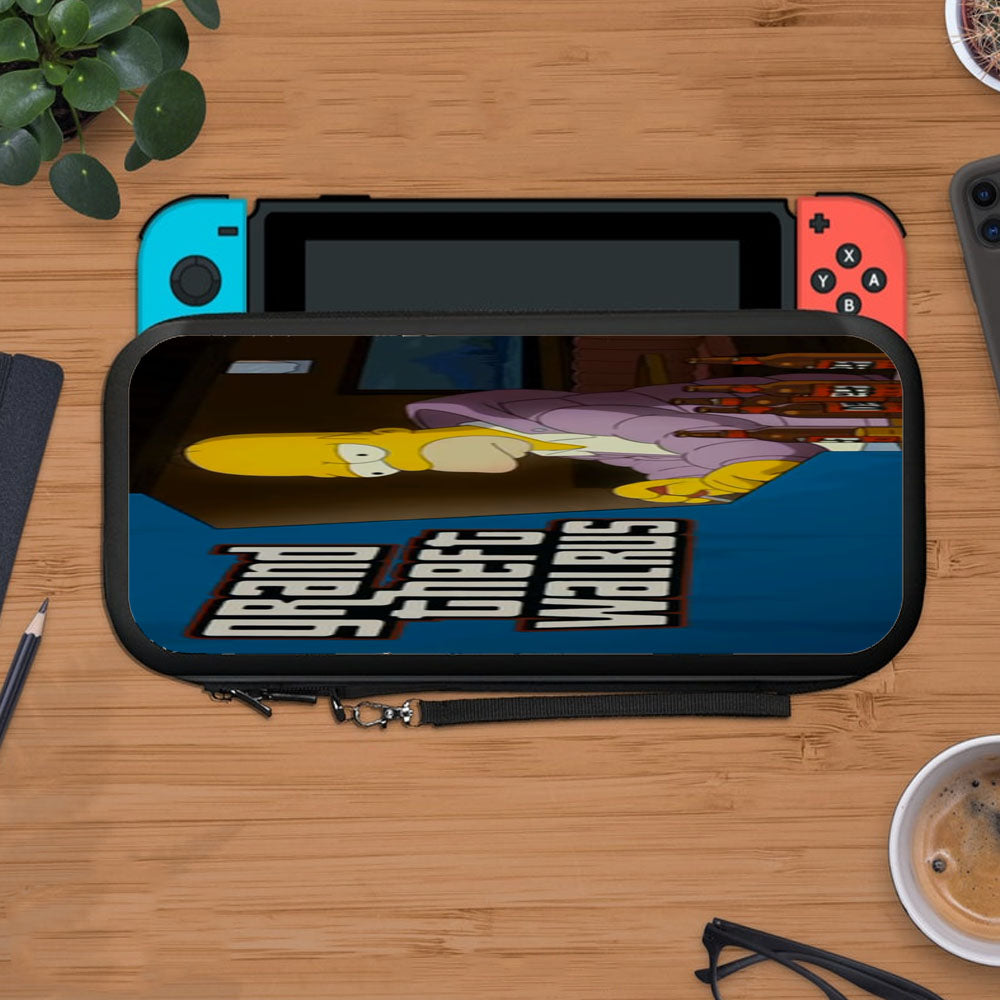 Grand Theft Walrus Hommer Simpson Protective Carry Switch Nintendo Switch 2 Case