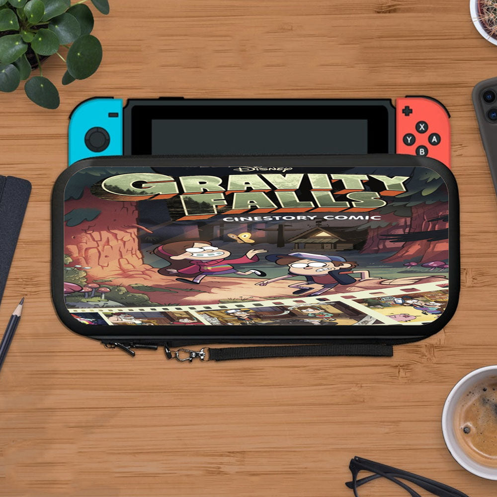 Gravity Falls Cinestory Comic Protective Carry Switch Nintendo Switch 2 Case