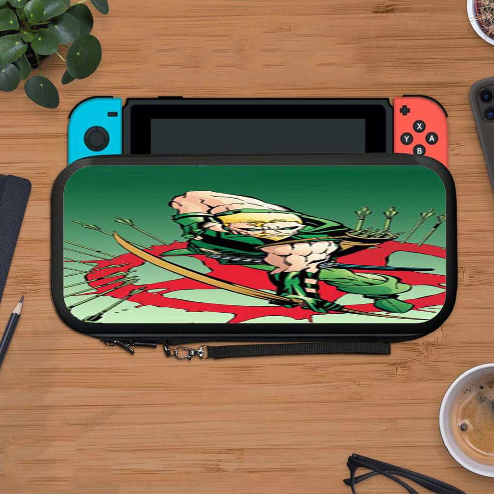 Green Arrow Dc Comics Protective Carry Switch Nintendo Switch 2 Case