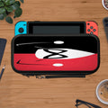 Harley Quinn Face Red Black Split Protective Carry Switch Nintendo Switch 2 Case