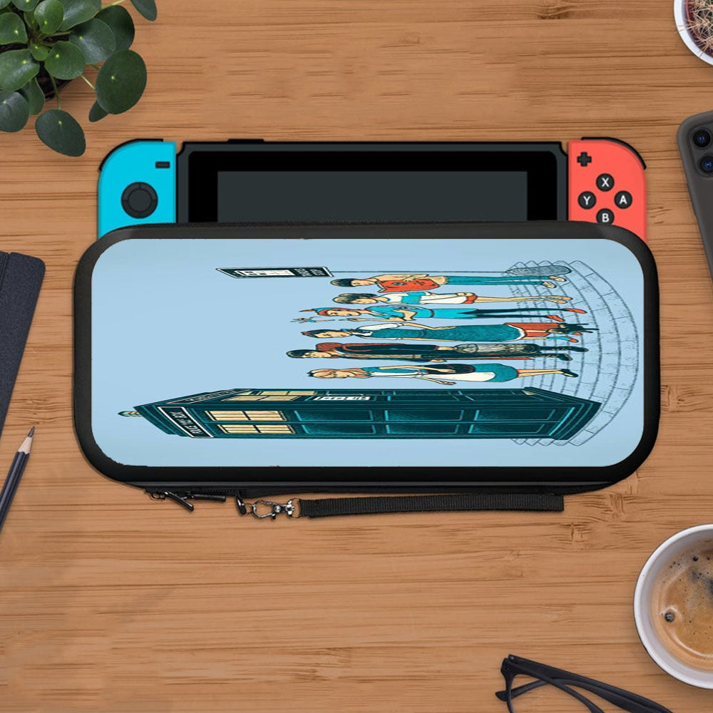 Harry Potter%2Calice%2Cpaterpan And Other Tardis Protective Carry Switch Nintendo Switch 2 Case