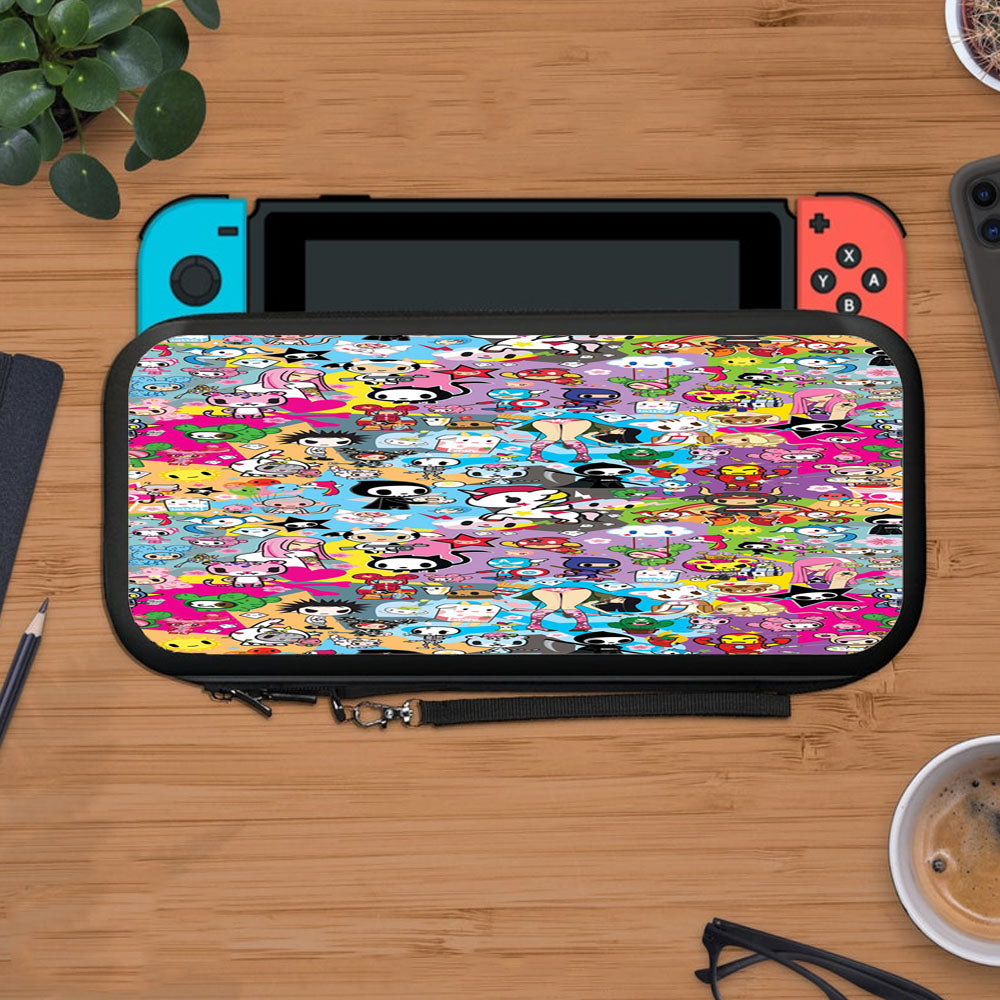 Hello Kitty Tokidoki Wallpaper Protective Carry Switch Nintendo Switch 2 Case