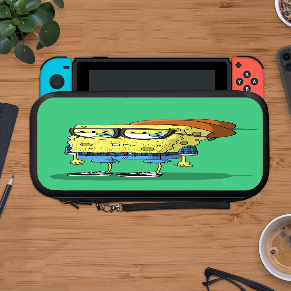 Hipster Spongebob Protective Carry Switch Nintendo Switch 2 Case