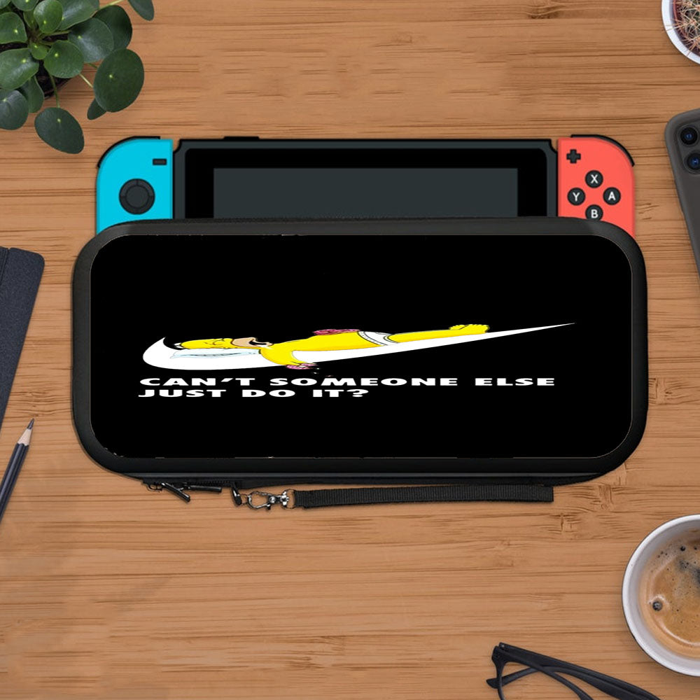 Homer Simpson Nike Black Protective Carry Switch Nintendo Switch 2 Case