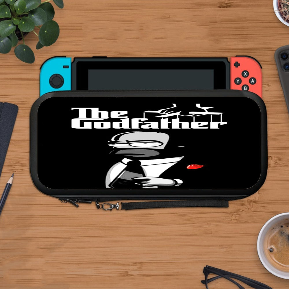 Homer Simpson The Good Father Wallpaper Protective Carry Switch Nintendo Switch 2 Case