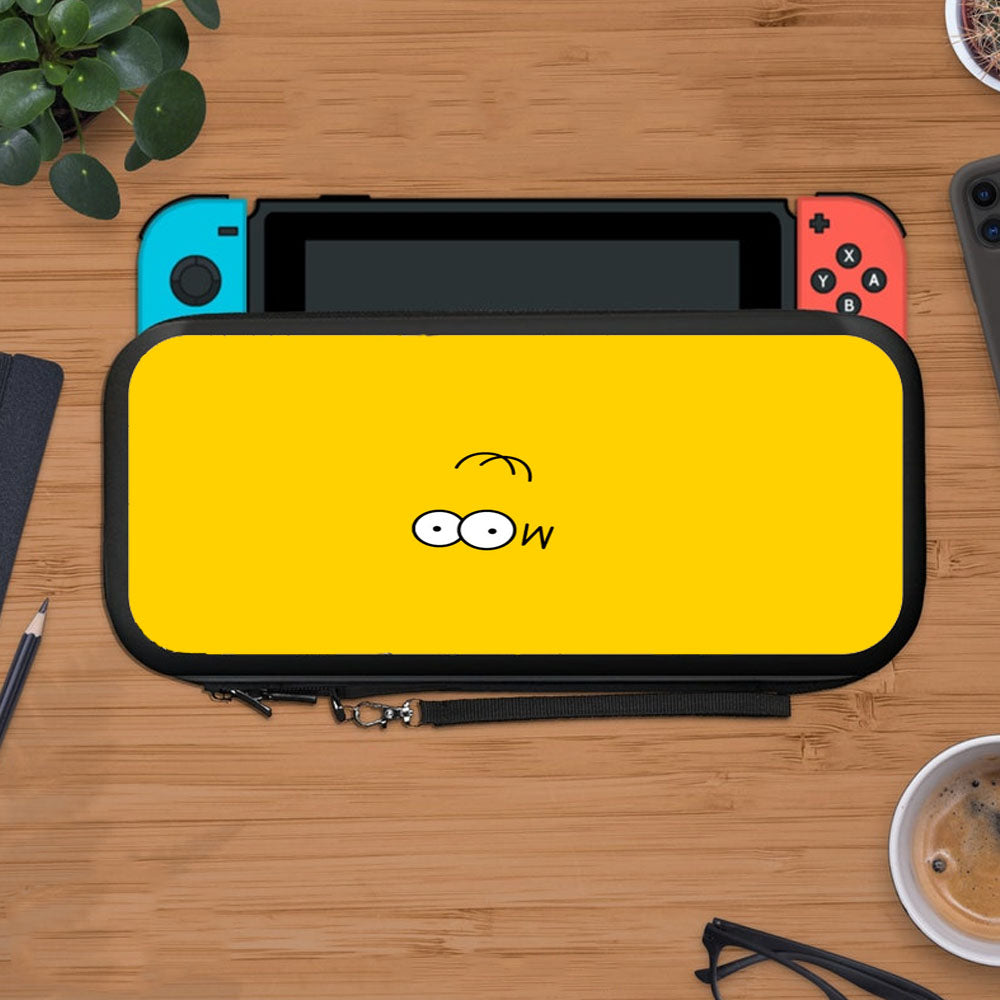 Homer The Simpsons Yellow Protective Carry Switch Nintendo Switch 2 Case