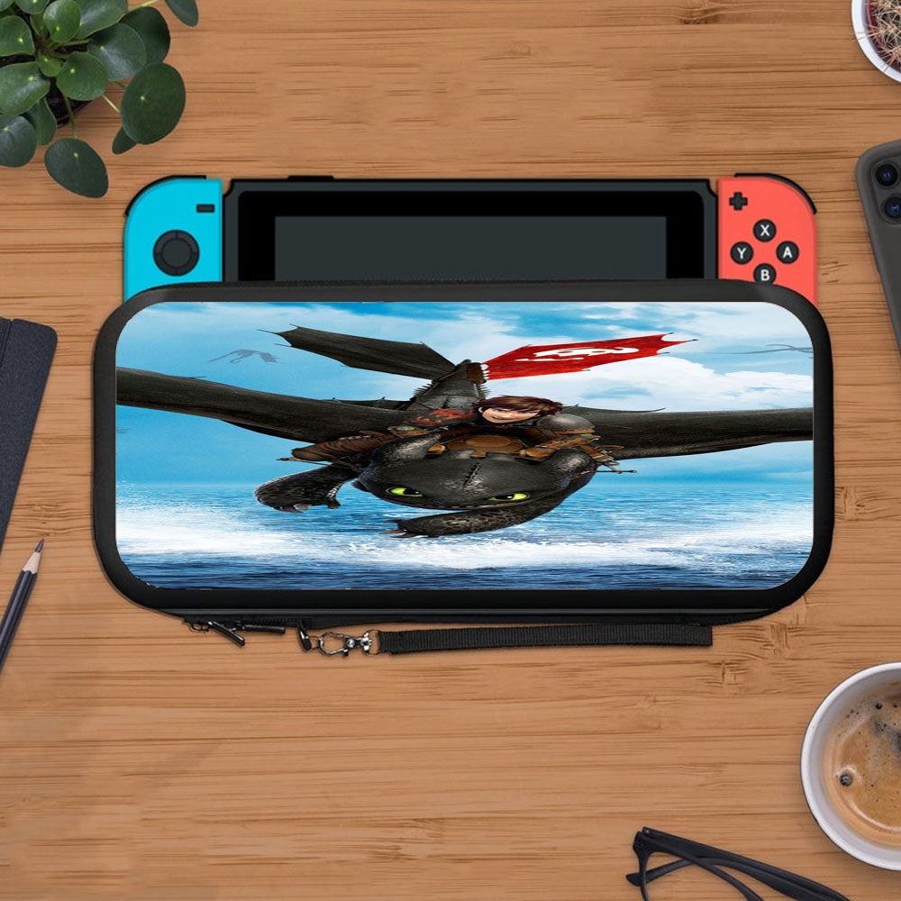 How To Train Your Dragon Night Fury Protective Carry Switch Nintendo Switch 2 Case