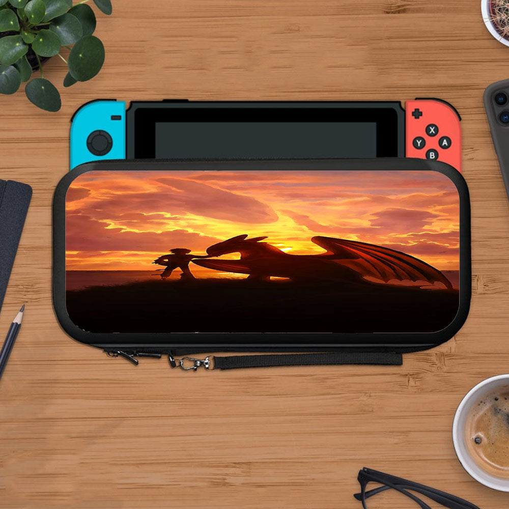 How To Train Your Dragon The Hidden World Sunset Protective Carry Switch Nintendo Switch 2 Case