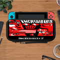 Incredibles 2 Poster Comic Stirp Protective Carry Switch Nintendo Switch 2 Case