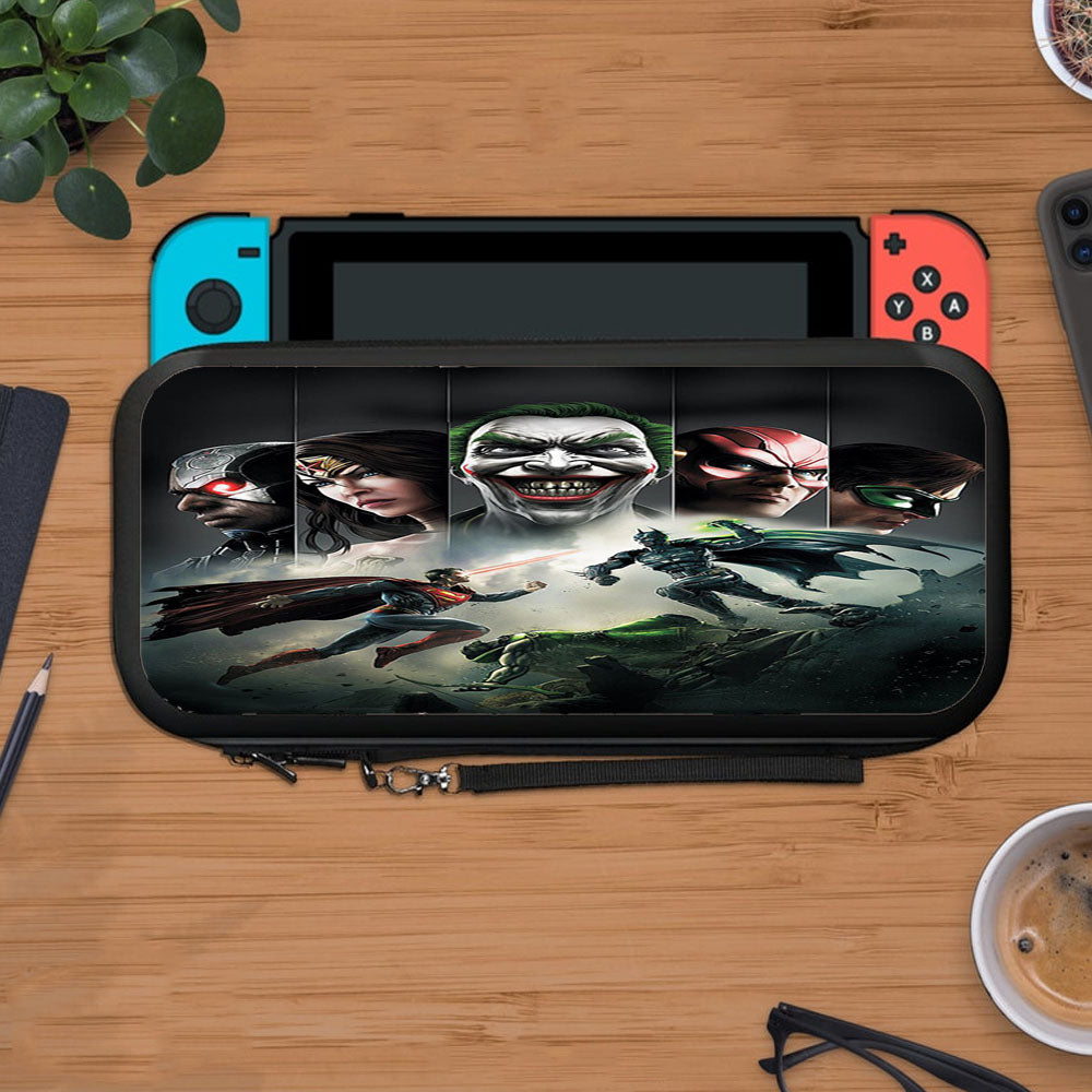 Injustice Poster With Joker Protective Carry Switch Nintendo Switch 2 Case