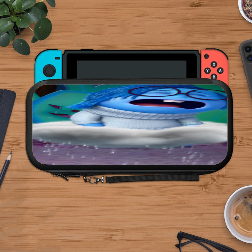 Inside Out Disney Sadness Sad Protective Carry Switch Nintendo Switch 2 Case