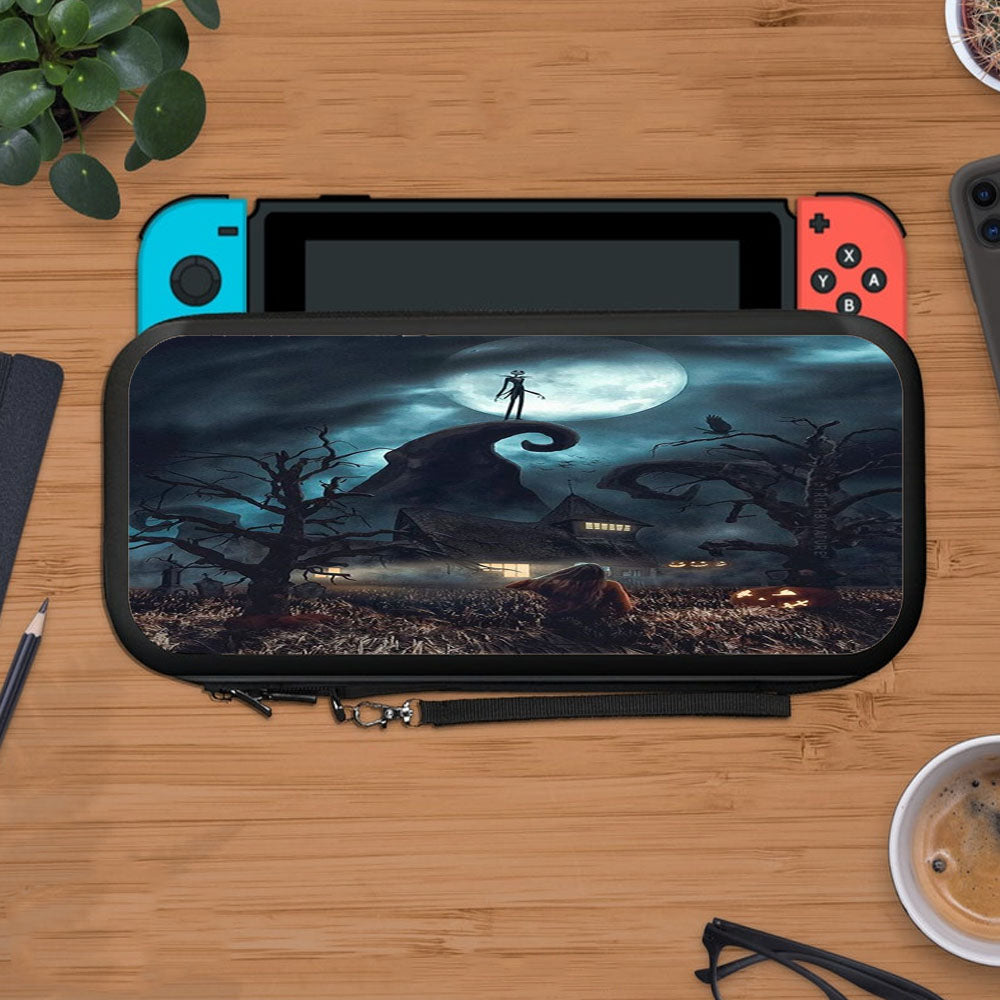 Jack Skellington Halloween Wallpaper Protective Carry Switch Nintendo Switch 2 Case