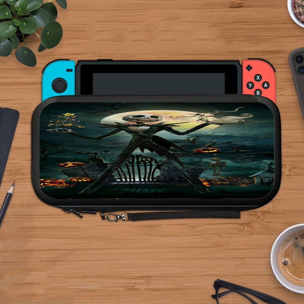 Jack Skellington Nightmare Before Christmas Protective Carry Switch Nintendo Switch 2 Case