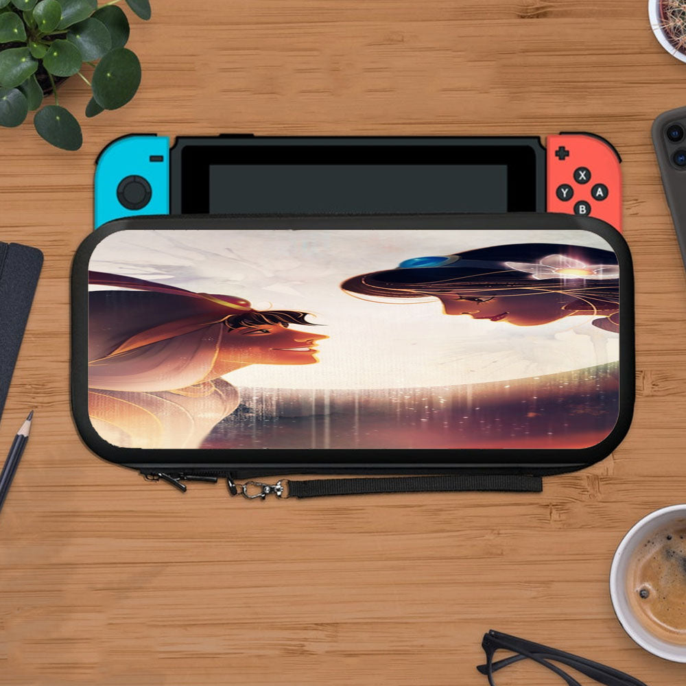 Jasmine Aladdin Wallpaper Protective Carry Switch Nintendo Switch 2 Case