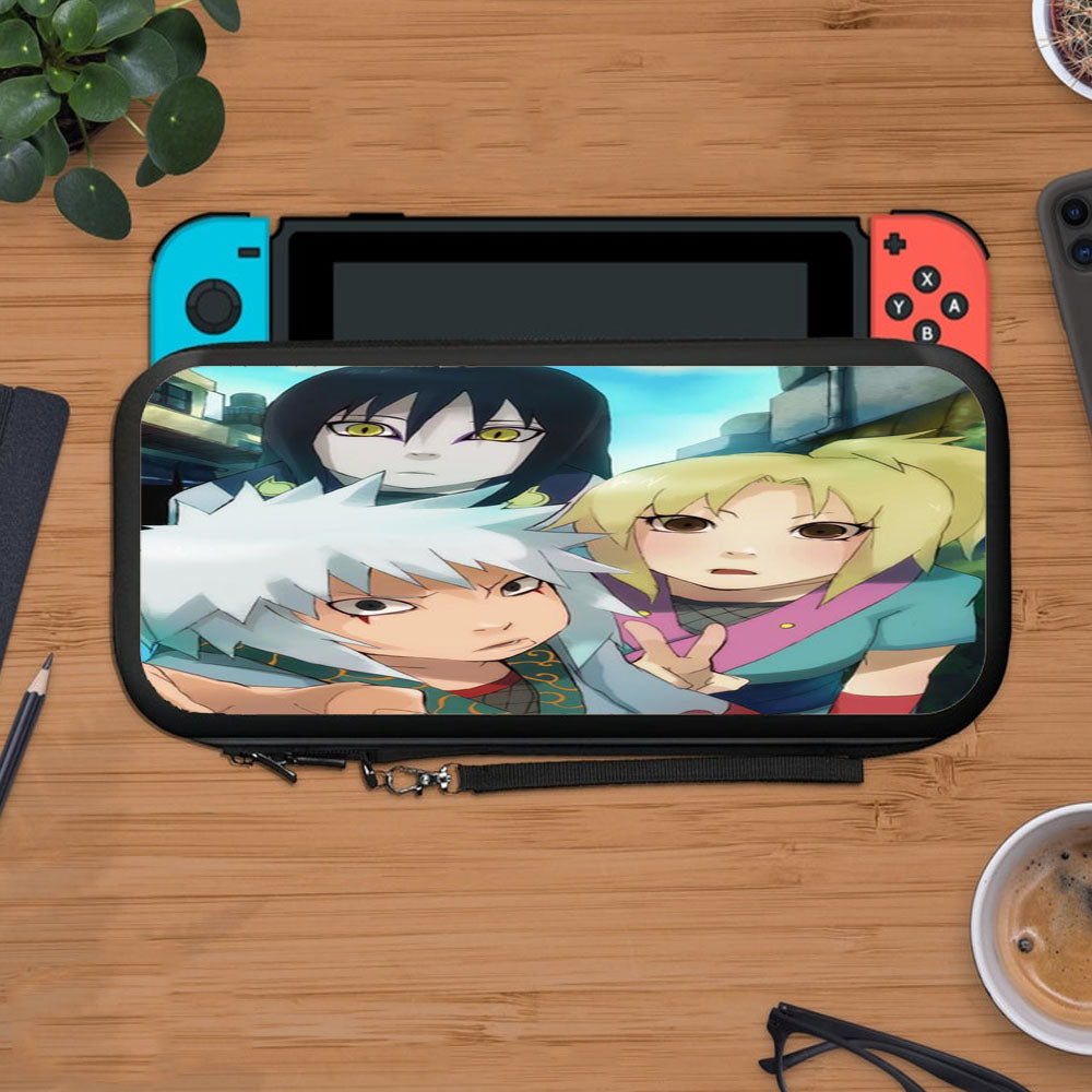 Jiraiya Orochimaru Tsunade Naruto Protective Carry Switch Nintendo Switch 2 Case