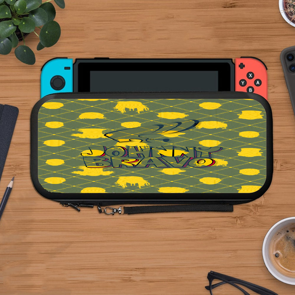 Johnny Bravo Cartoon Pattern Protective Carry Switch Nintendo Switch 2 Case