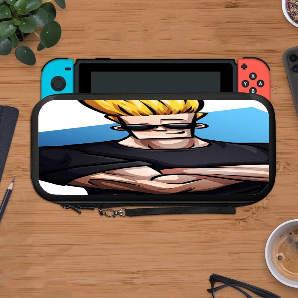 Johnny Bravo Cool Wallpaper Protective Carry Switch Nintendo Switch 2 Case
