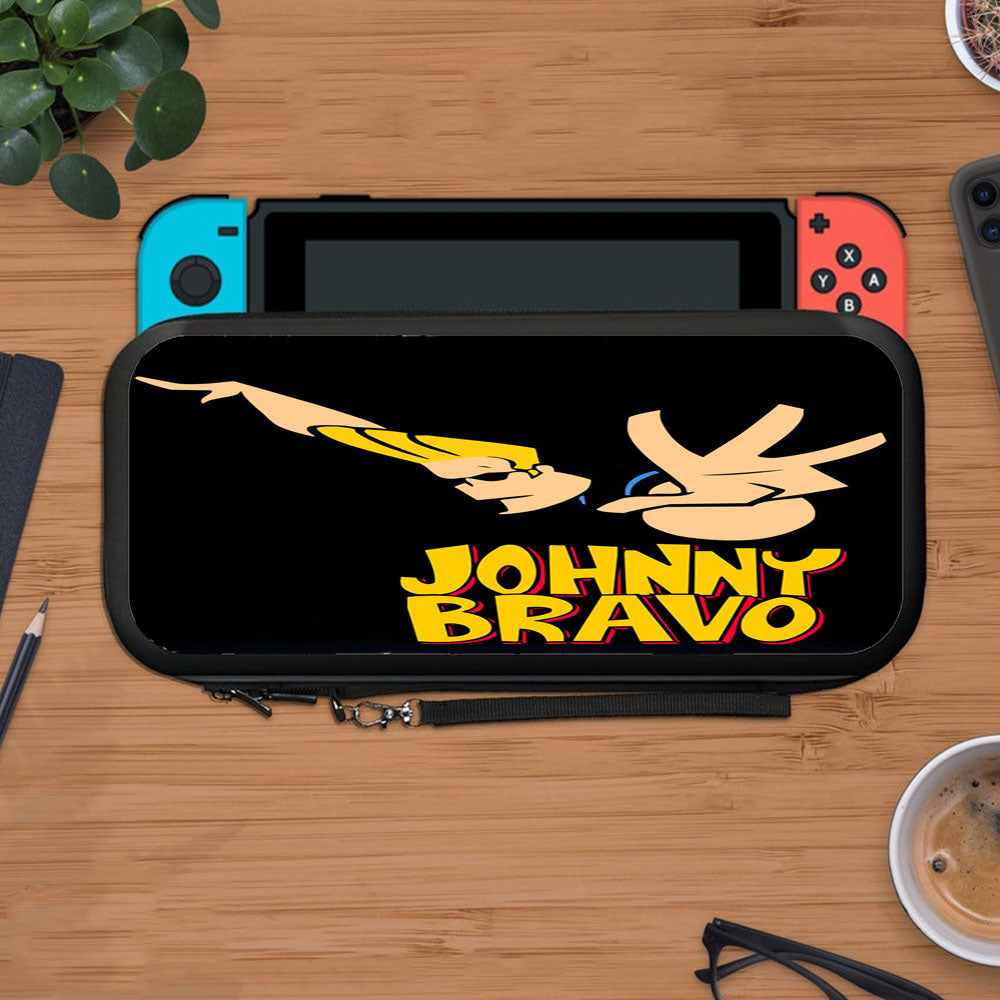Johnny Bravo Dance On Black Protective Carry Switch Nintendo Switch 2 Case