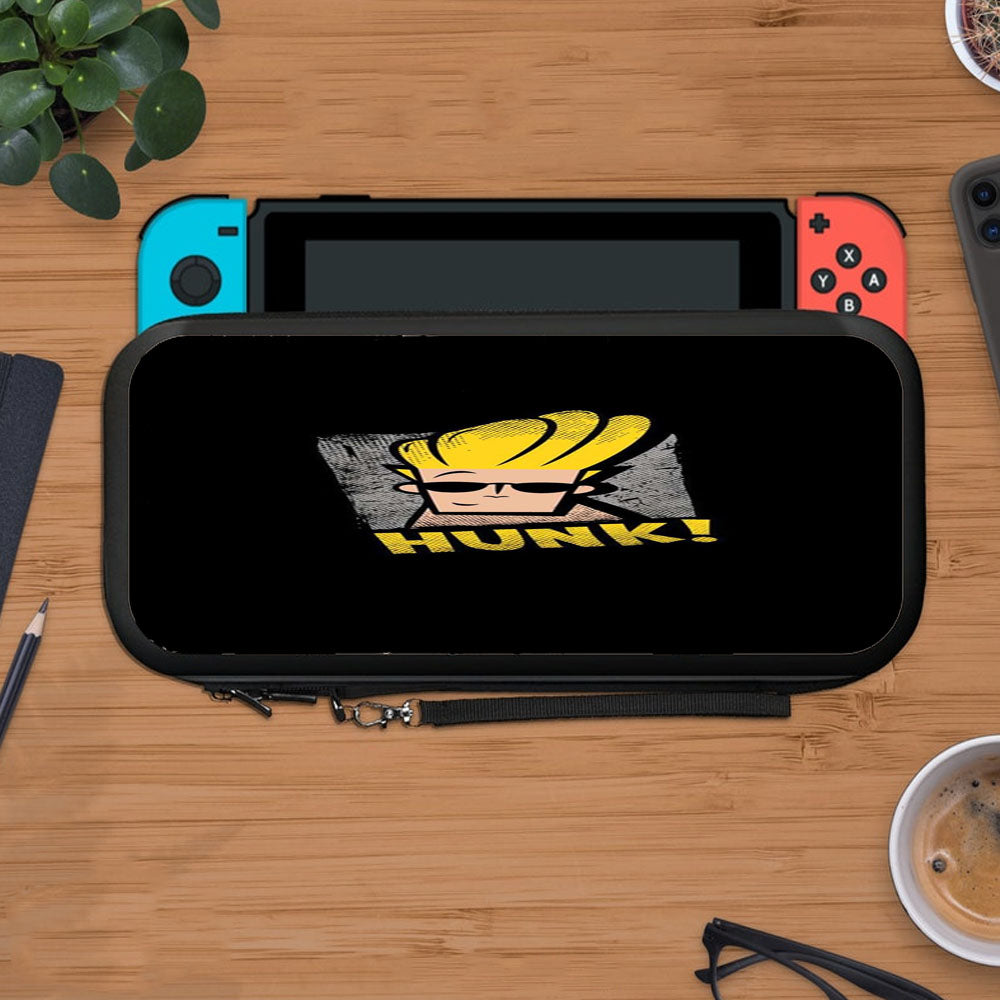 Johnny Bravo Hunk Wallpaper Protective Carry Switch Nintendo Switch 2 Case