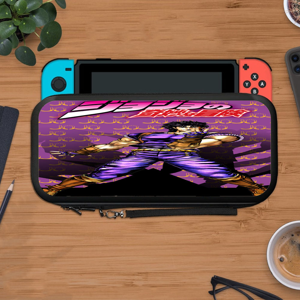 Jojo Bizzare Adventure Vintage Pattern Protective Carry Switch Nintendo Switch 2 Case