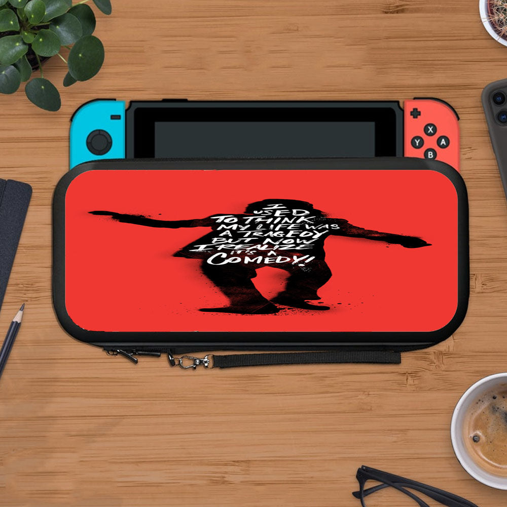 Joker 2019 Movie Quote Protective Carry Switch Nintendo Switch 2 Case