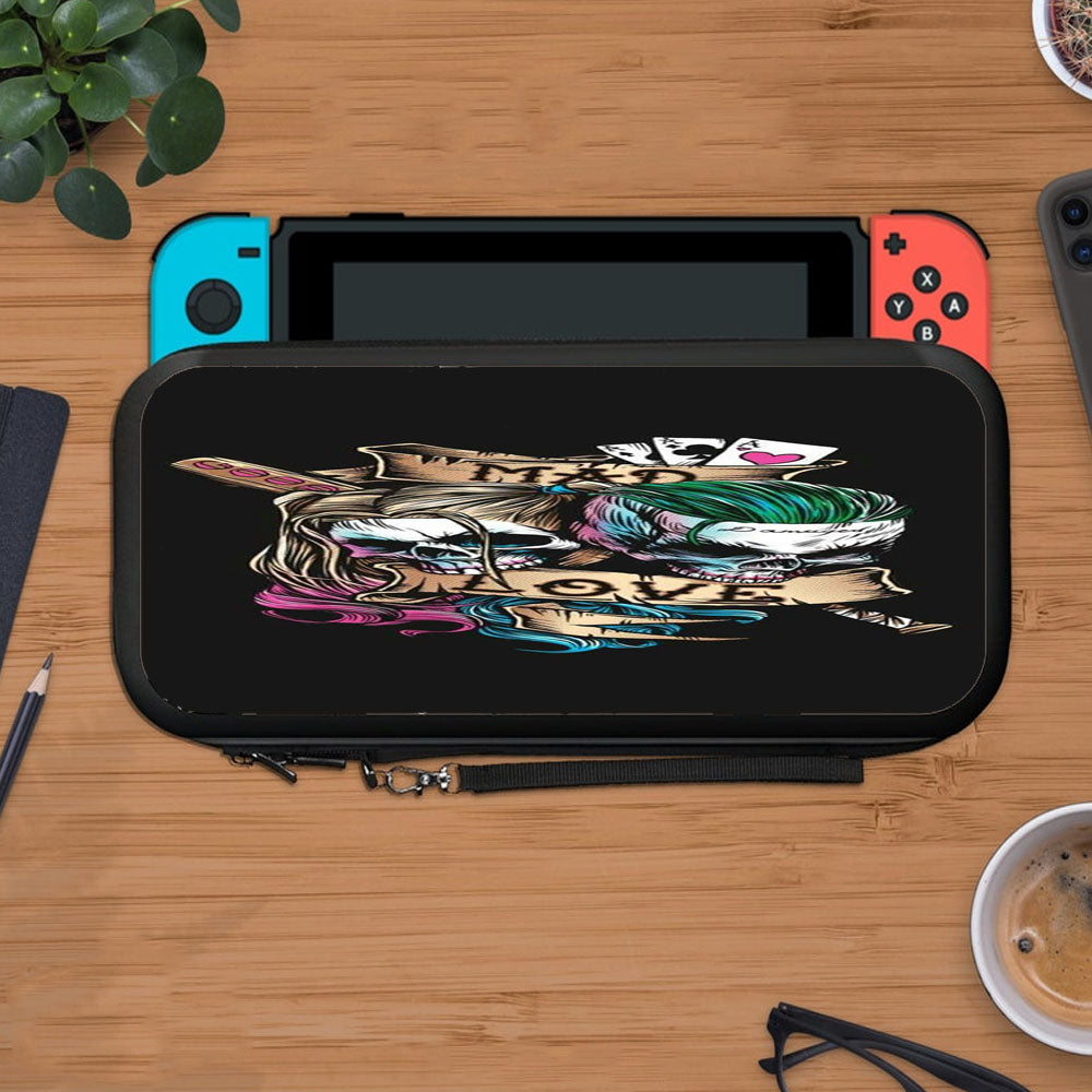 Joker Mad Love With Harley Quinn Protective Carry Switch Nintendo Switch 2 Case