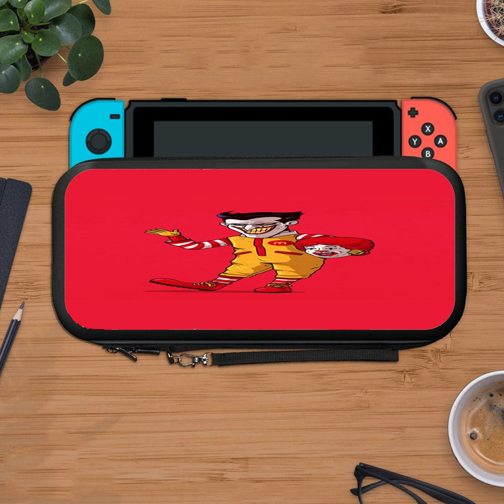 Joker Mcdonald Clown Custom Protective Carry Switch Nintendo Switch 2 Case