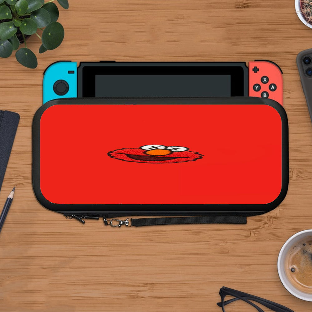 Kaws Sesame Street Elmo Red Puppet Protective Carry Switch Nintendo Switch 2 Case