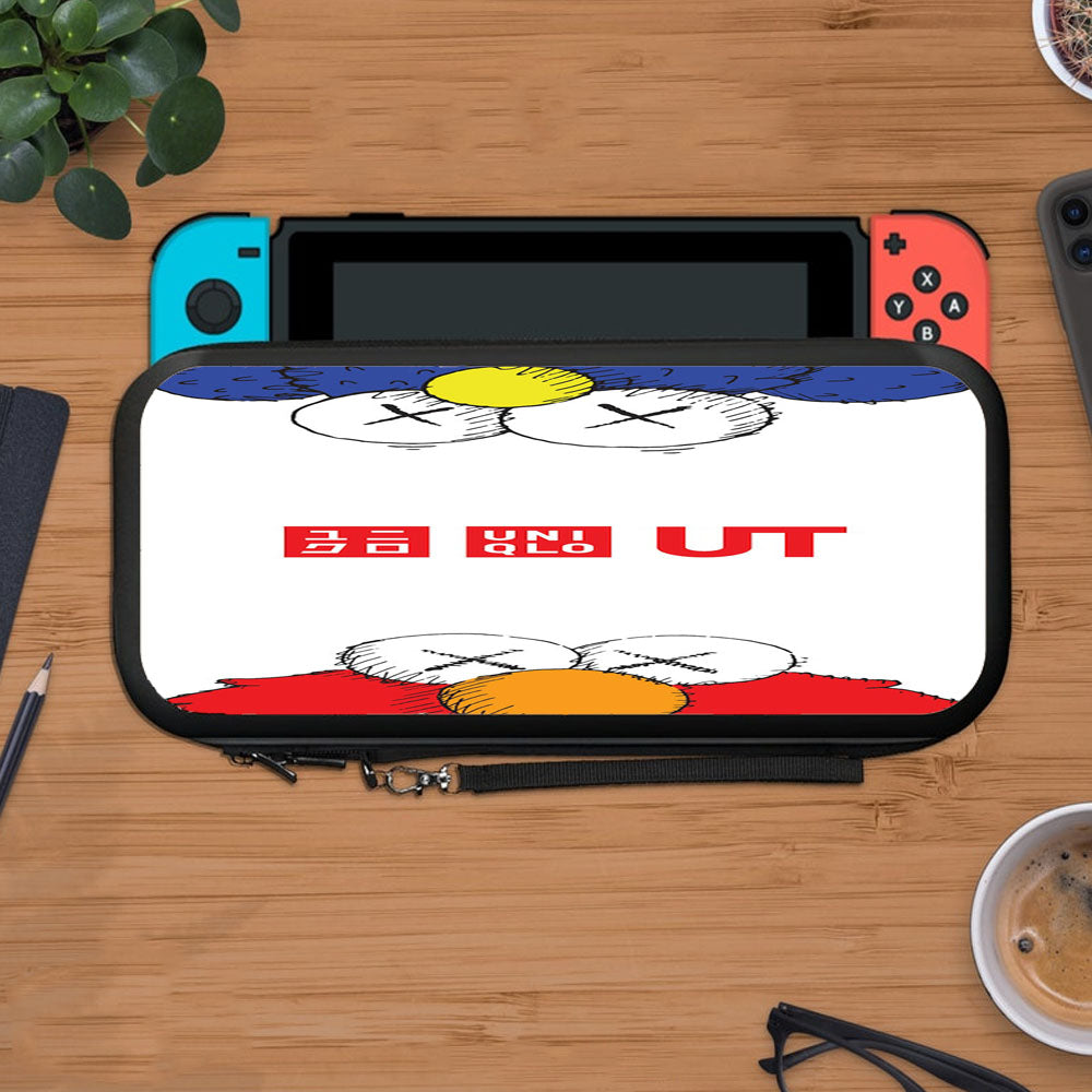 Kaws X Uniqlo Sesame Street 1 Protective Carry Switch Nintendo Switch 2 Case