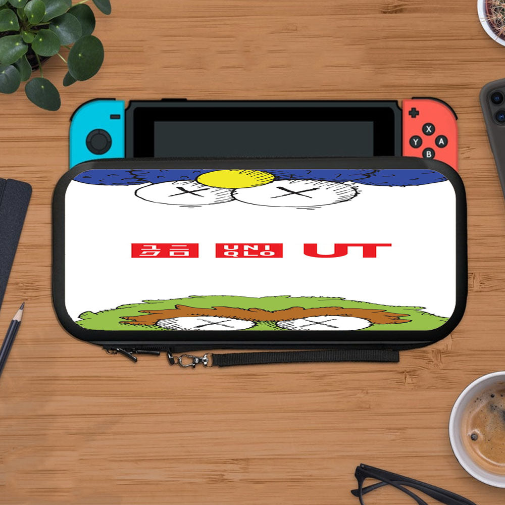 Kaws X Uniqlo Sesame Street 3 Protective Carry Switch Nintendo Switch 2 Case