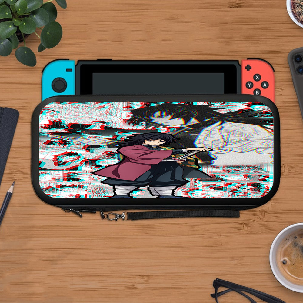 Kimetsu No Yaiba Giyu Tomioka Comic Protective Carry Switch Nintendo Switch 2 Case