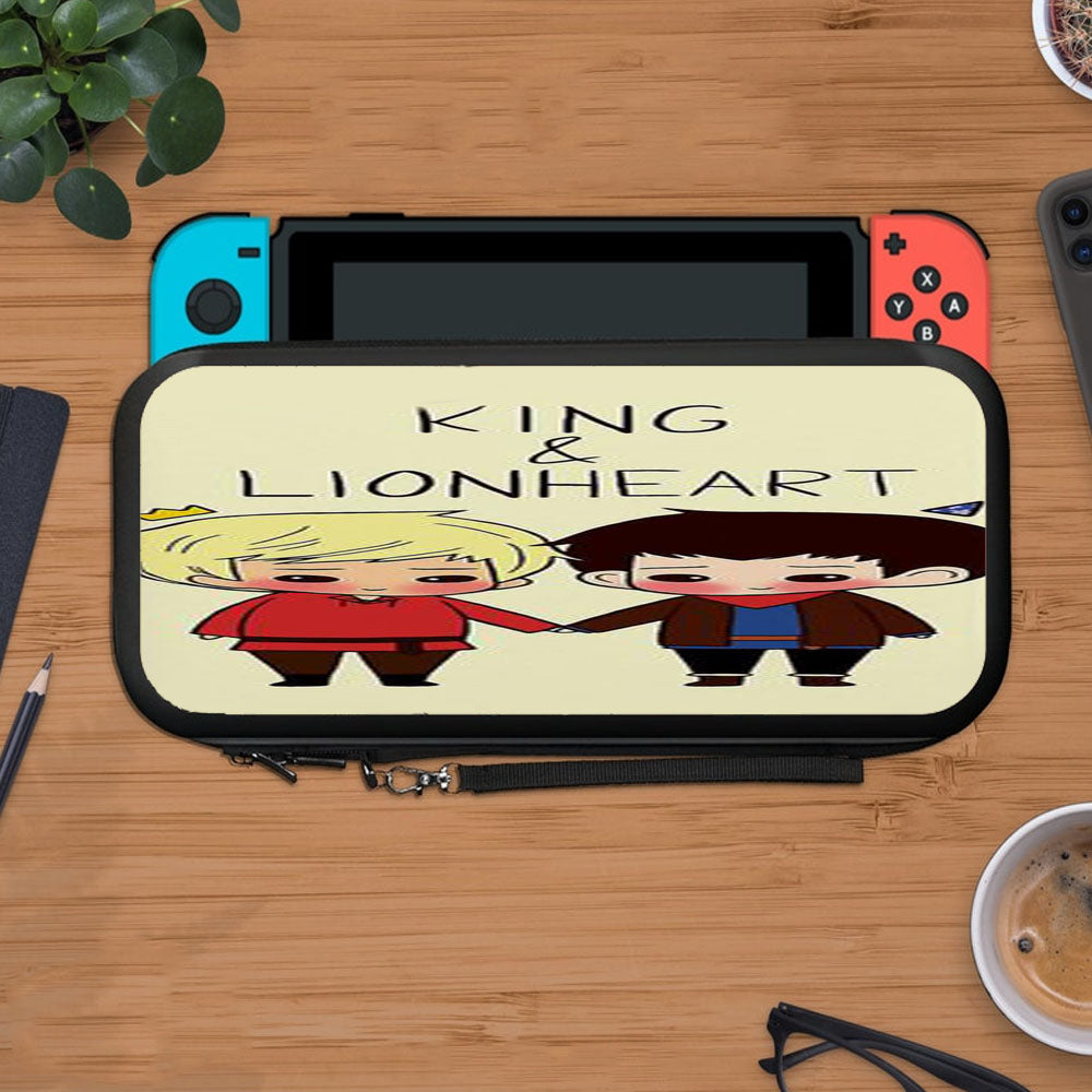 King And Lionheart Protective Carry Switch Nintendo Switch 2 Case