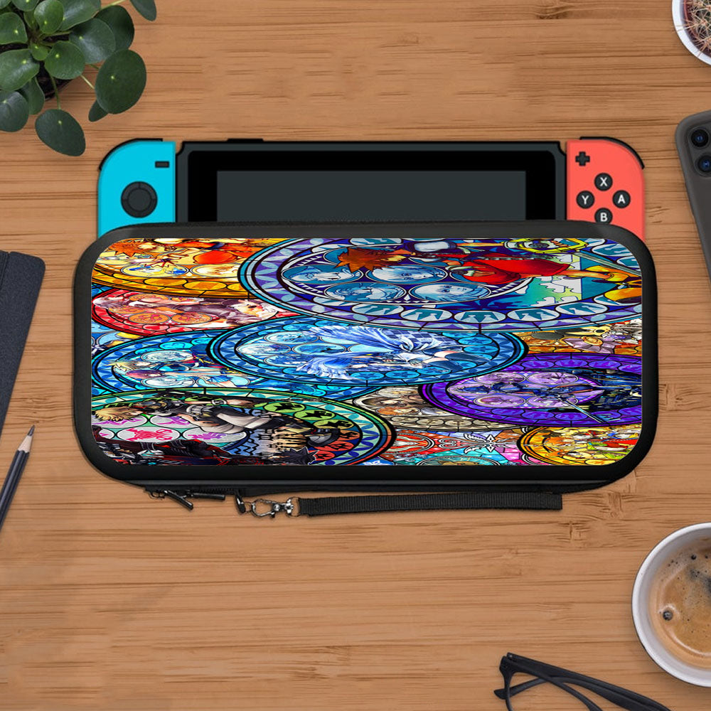 Kingdom Hearts Stained Glass Art Protective Carry Switch Nintendo Switch 2 Case