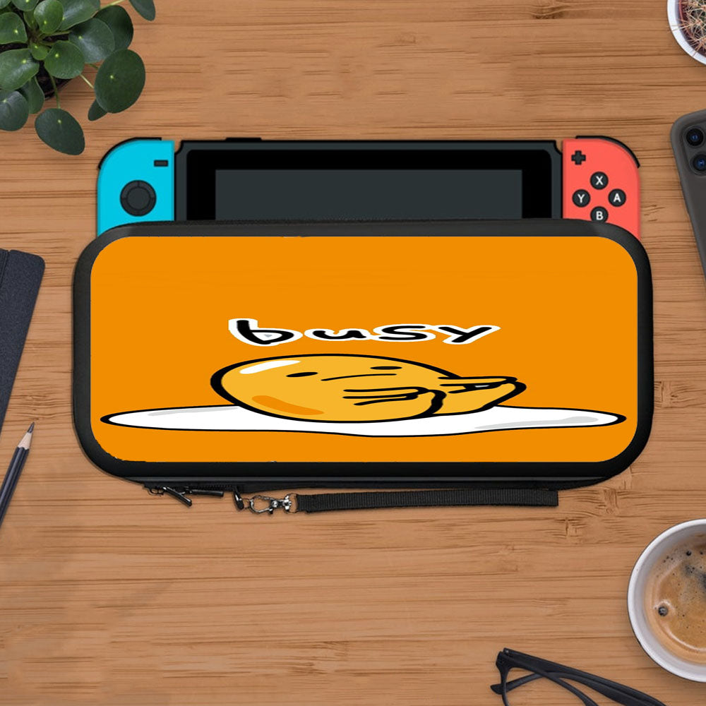 Lazy Egg Gudetama Busy Protective Carry Switch Nintendo Switch 2 Case