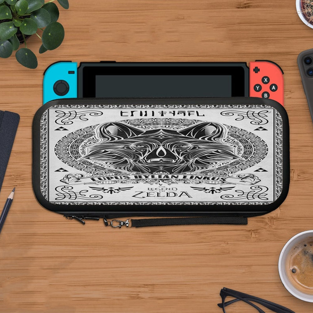 Legend Of Zelda Twilight Wolf Link Line Protective Carry Switch Nintendo Switch 2 Case