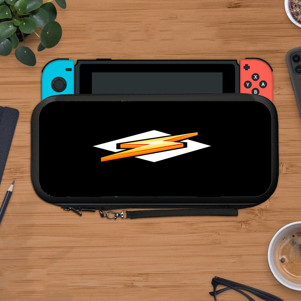Lightning Bolt Rain Thunder Comic David Bowie Protective Carry Switch Nintendo Switch 2 Case