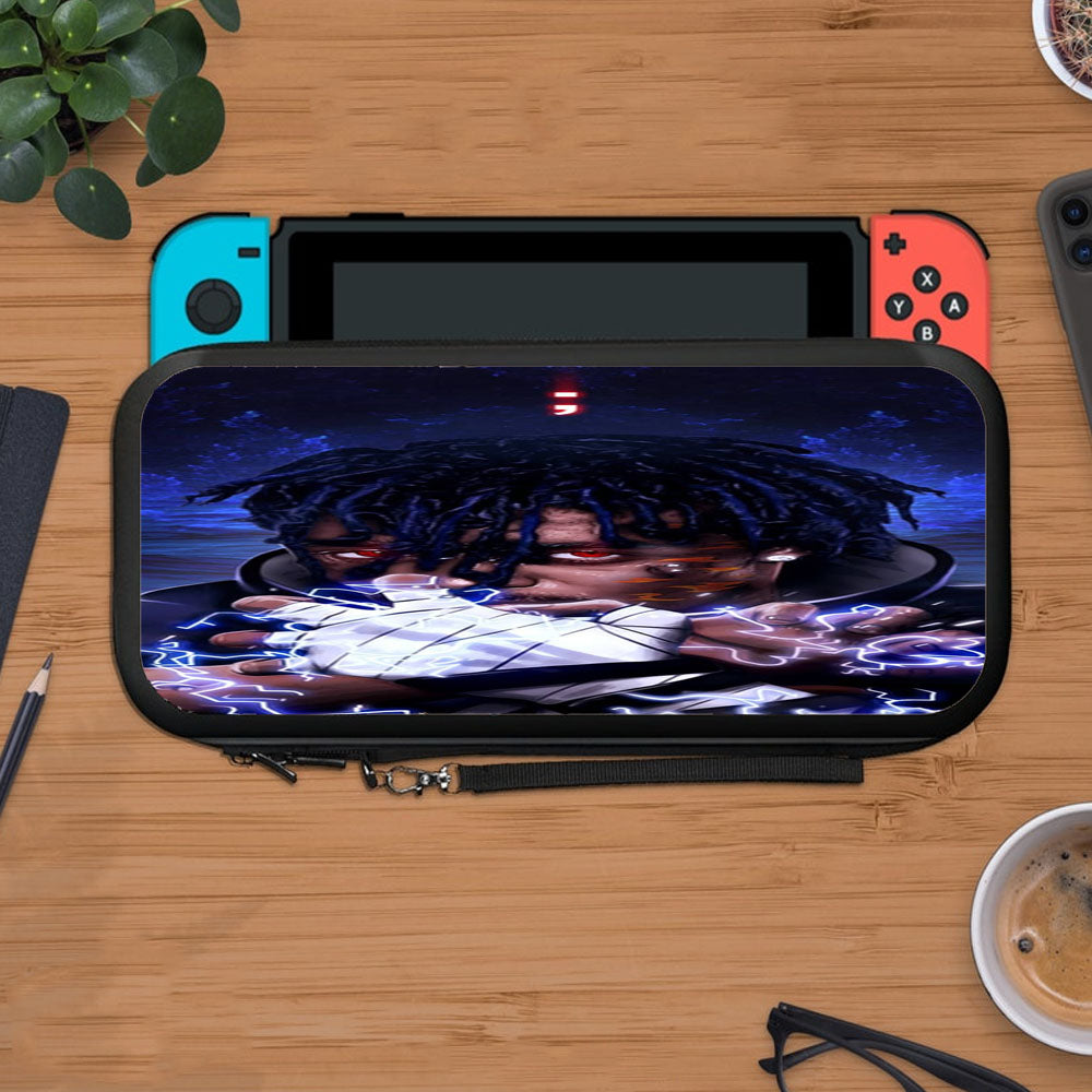 Lil Uzi Uchiha Sasuke Naruto Style Protective Carry Switch Nintendo Switch 2 Case