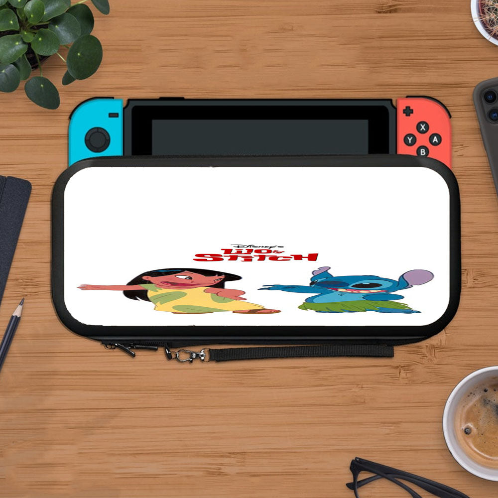 Lilo And Stich Disney Cover Walpaper Protective Carry Switch Nintendo Switch 2 Case