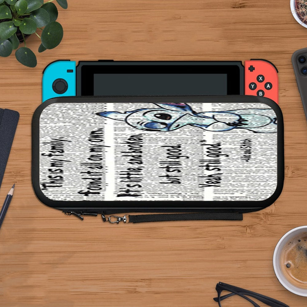 Lilo And Stitch Quotes Disney Protective Carry Switch Nintendo Switch 2 Case