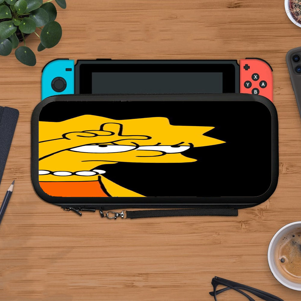 Lisa The Simpson Protective Carry Switch Nintendo Switch 2 Case