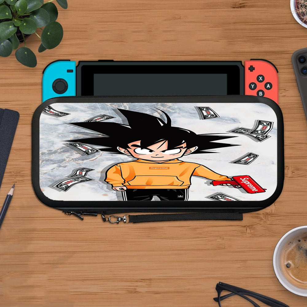 Little Goku Hypebeast Marble Dragon Ball Z Protective Carry Switch Nintendo Switch 2 Case