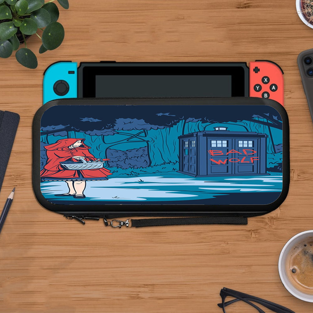 Little Red Riding Hood Tardis Protective Carry Switch Nintendo Switch 2 Case