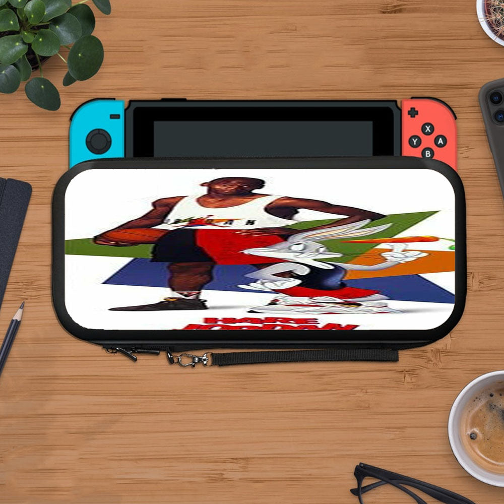 Looney Tunes Nike Michael Jordan Protective Carry Switch Nintendo Switch 2 Case