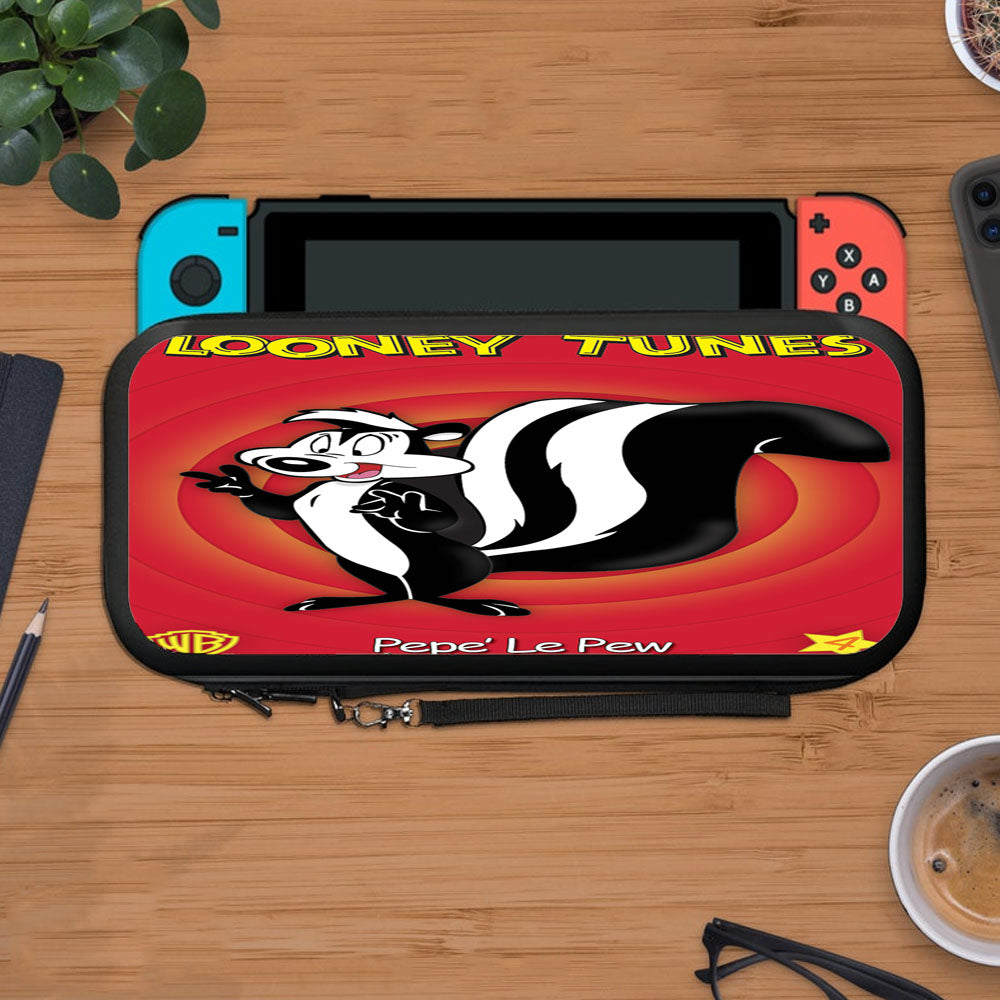 Looney Tunes Pepe Le Pew Protective Carry Switch Nintendo Switch 2 Case