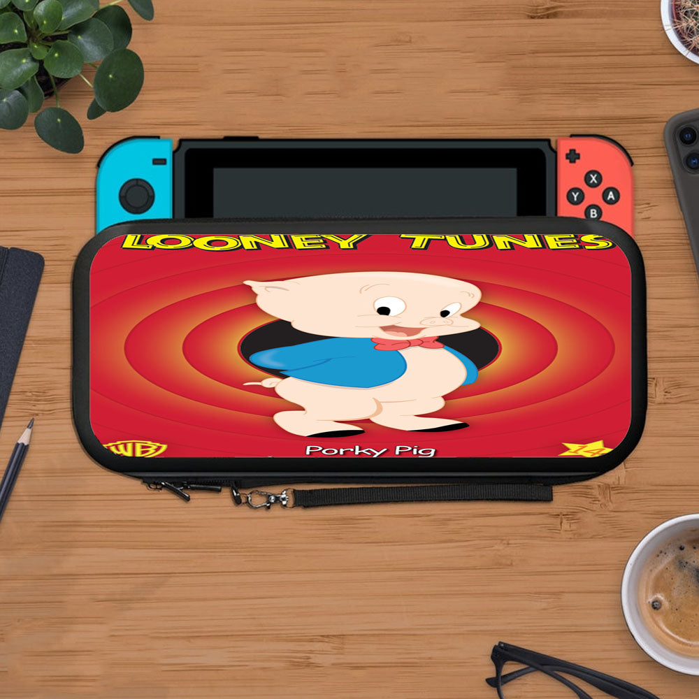 Looney Tunes Porky Pig Protective Carry Switch Nintendo Switch 2 Case